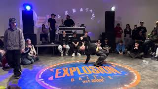 Explosion battle, breaking junior pro / np vs energy