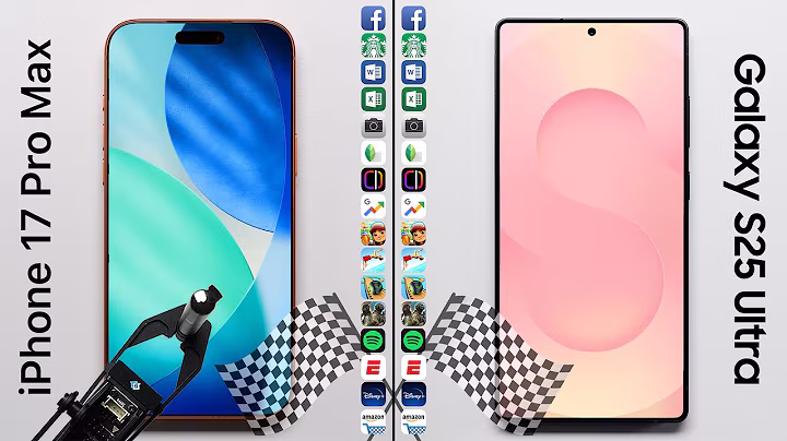 iPhone 17 Pro Max vs. Galaxy S25 Ultra Speed Test