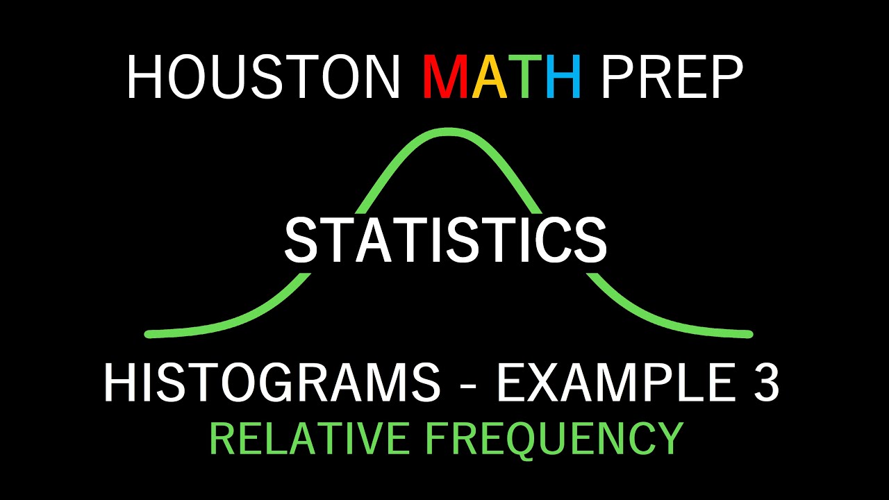 Histograms Example 3 - Relative Frequency - YouTube