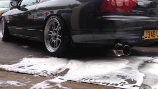 Nissan s13 CA18DET Kakimoto Regulation 92-Z exhaust sound