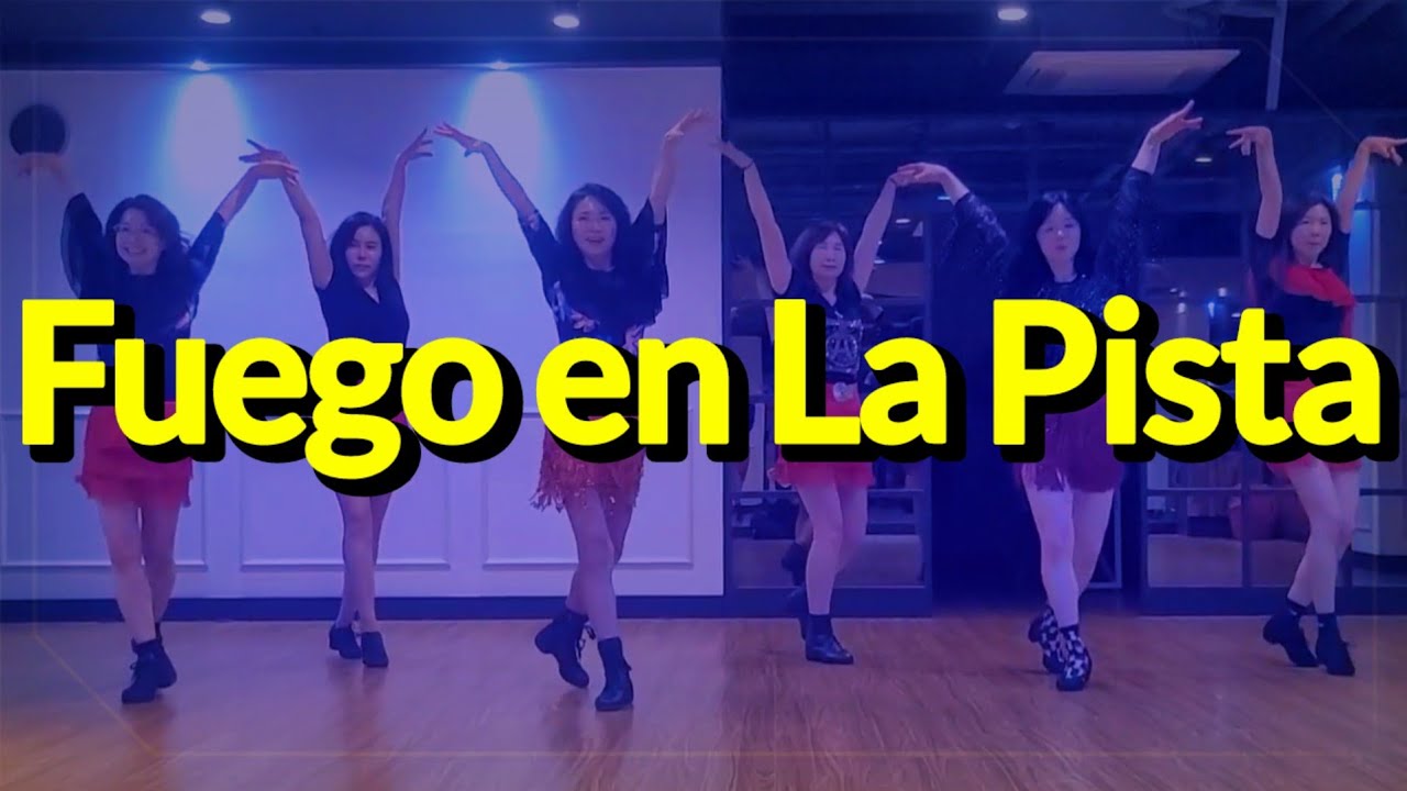 Fuego en La Pista_LineDance