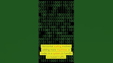 What is the difference between horizontal and vertical scaling?