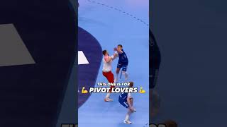 the most underated position in handball #handballgame #handballgoal #handballhighlights #pivot screenshot 1