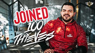 Courage Joins 100 Thieves Live Reaction