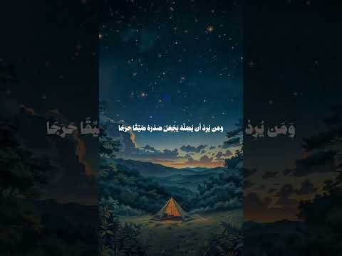 سورة الأنعام للقارئ عمر بن ضياء الدين