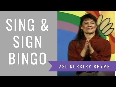 Sing & Sign BINGO | ASL Nursery Rhyme