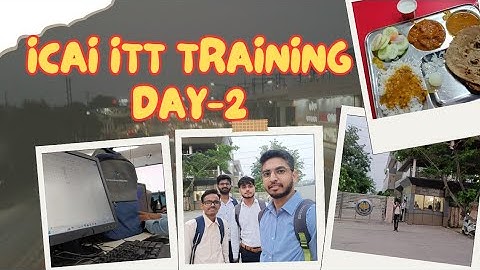 DAY-2🤩||📚ICAI ITT TRAINING📚||DAILY ROUTINE⏳||DAILY VLOGGING☺️#vlog  #ittraining #icai #study#cainter