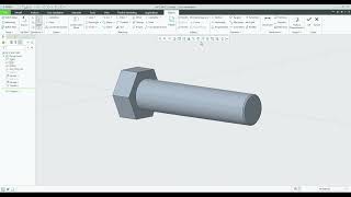Creo Tutorial: How to Create 3D Nut and Bolt Models | Step-by-Step CAD Design for Beginners in Creo