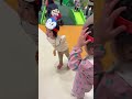 アンパンマンとコキンちゃんのお面作ったよ👺 #しまいにっき#年子姉妹＃0歳児#3歳児＃4歳児#shorts ＃アンパンマン＃アンパンマンミュージアム