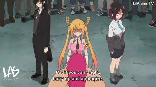 Cute Dragons vs Gangsters | Miss Kobayashi's Dragon Maid S episode 4