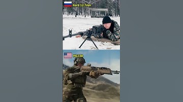 Kord 12.7mm 🇷🇺 vs MG338 🇺🇸