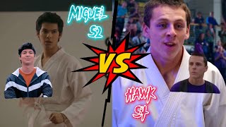 Miguel S2 Vs Hawk S4 Cobra Kai Ending The Debate