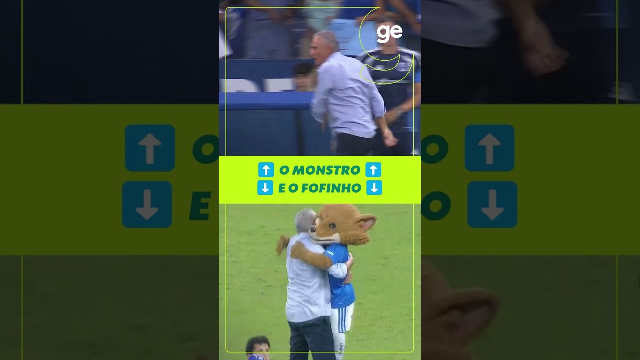 REAÇÕES DE TITE NA VITÓRIA DO CRUZEIRO | #shorts | ge.globo