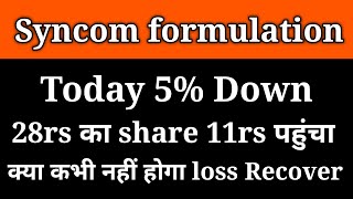 Syncomf share latest news today।। Syncomf latest news।। Syncomf share target।। Syncomf share today