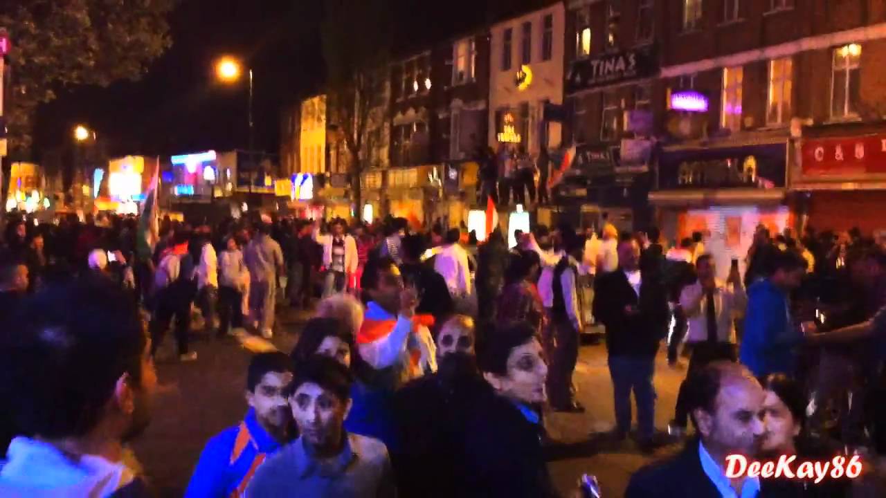Southall Celebrations India WINS Cricket World Cup 2011 Final 