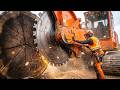 Extreme Chainsaw Skills: Most Dangerous Tree Cutting | MONSTER Stump Removal #4