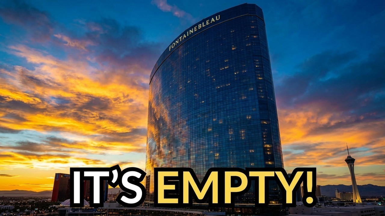 Las Vegas’ $3.7B Fontainebleau Collapse – Empty Floors & Pricing Backlash
