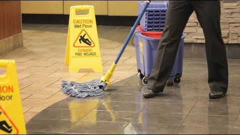Wet Mopping