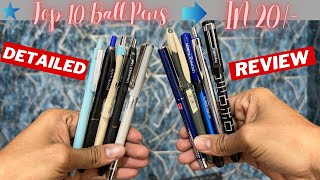 Top 10 Ball Pens in 20 Rupees | Detailed Review | #pen