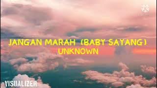 UNKNOWN - 'Jangan Marah (Baby Sayang)' Lyrics