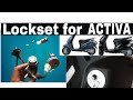 Lock set for ACTIVA new &amp; 3G &amp; MAESTRO #locksetactiva