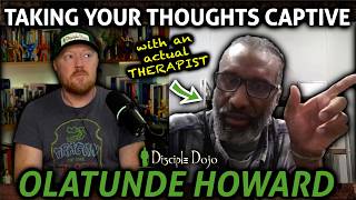 A Therapist Helps Me Take My Thoughts Captive (w/ Olatunde Howard)
In this episode Olatunde Howard returns to the Dojo to answer a viewers question about Pastoral Counseling, and to demonstrate how Cognitive Behavior Therapy is both Biblical and effective! Olatunde is a Licensed Marriage and Family Therapist in Cary, NC. He can be reached at:
https://one-eightycounseling.com/olatunde-howard/
Recommended resources:
Cognitive Behavior Therapy: Basics and Beyond - https://www.amazon.com/Cognitive-Behavior-Therapy-Third-Basics/dp/1462544193/
PDF worksheets:
* The ABCs of CBT - https://www.dropbox.com/scl/fi/eipzf7l53jfxhvbhzn5g9/THE-ABC-S-OF-CBT.pdf?rlkey=65muk6fdv11mx42d7oecq3pip&dl=0
* The 3 C’s of CBT - https://www.dropbox.com/scl/fi/hgzrf71ltyg2mn7lemubx/THE-3-C-S-OF-CBT.pdf?rlkey=q877tq0b81g3ml0446popwx8m&dl=0
* Identifying ANTs - https://www.dropbox.com/scl/fi/lipw497v0jn425q7aykfw/AUTOMATIC-NEGATIVE-THOUGHTS-ANTs.pdf?rlkey=kn25jcy9ovcfrqs5o8g8j3vyo&dl=0
* Adjusting Negative Core Beliefs - https://www.dropbox.com/scl/fi/n6kxxv0s8epwy9cy4nyrl/Adjusting-Negative-Core-beliefs.pdf?rlkey=s7i0jkyx8rk4ti0l8b2420byn&dl=0
***Disciple Dojo shirts and other gifts are available over in our online store! - https://www.zazzle.com/discipledojo
***Become a monthly Dojo Donor and help keep us going! - https://www.discipledojo.org/donate
***Dojo Donor Patches: If you are a monthly donor and would like an iron-on DiscipleDojo patch, supplies are limited so message JM directly via the contact page at https://www.discipledojo.org/contact
***If you are an unmarried Christian looking for community, check out our Facebook group “The Grownup’s Table” over at www.facebook.com/groups/grownupstable
Go deeper at www.discipledojo.org
Subscribe to the Disciple Dojo podcast for more in-depth teaching and discussions:
SoundCloud - https://soundcloud.com/discipledojo
Spotify - https://open.spotify.com/show/26BDZz70HmnT5eoD9BEKQ7
iTunes - https://itunes.apple.com/us/podcast/disciple-dojo/id1002934837
Amazon - https://tinyurl.com/uz8dbfet A Therapist Helps Me Take My Thoughts Captive (w/ Olatunde Howard)