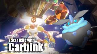 Carbink VS 7 Star Unrivaled Infernape Raid | Offline Solo