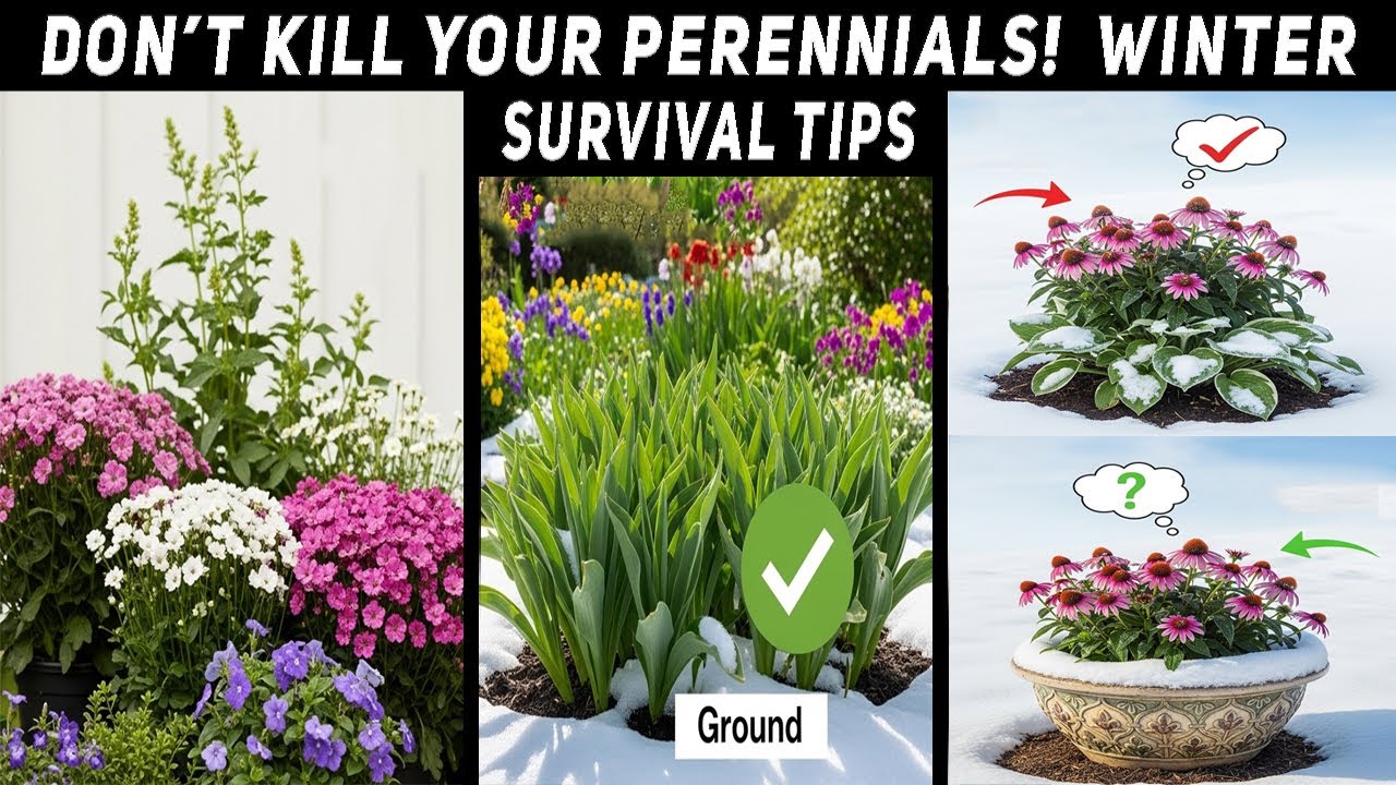 Don’t Kill Your Perennials This Winter! Container vs. Ground Survival Tips for a Bloom-Filled Spring