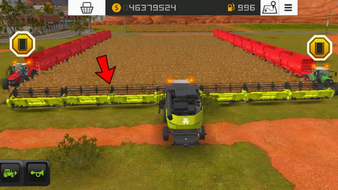 Fs 18 Wheat Harvesting Gameplay! Farming simulator 18 Gameplay Timelapse 