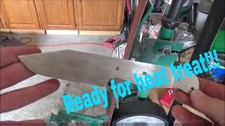Knifemaking Part 2: Drilling and Surface Grinding