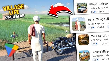 I Found "BEST" Village Life Simulator Games On Mobile !!