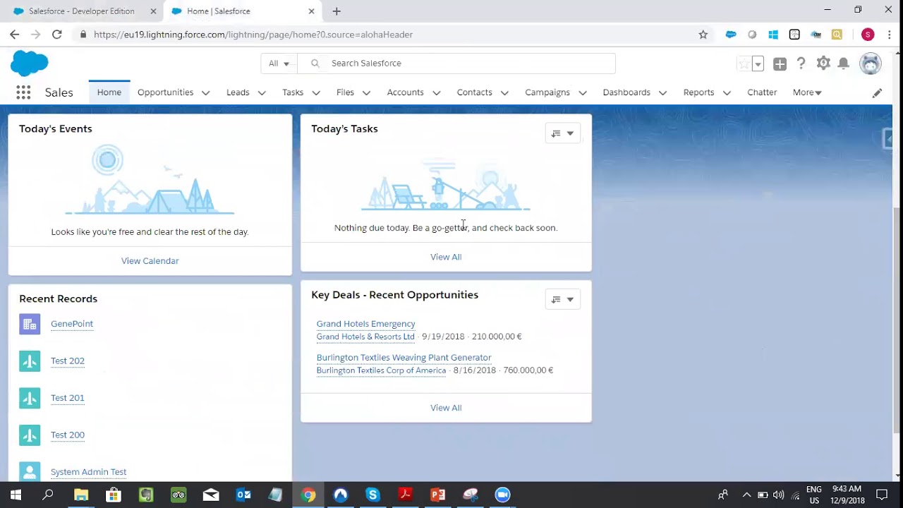Salesforce Lightning Experience Basics - YouTube