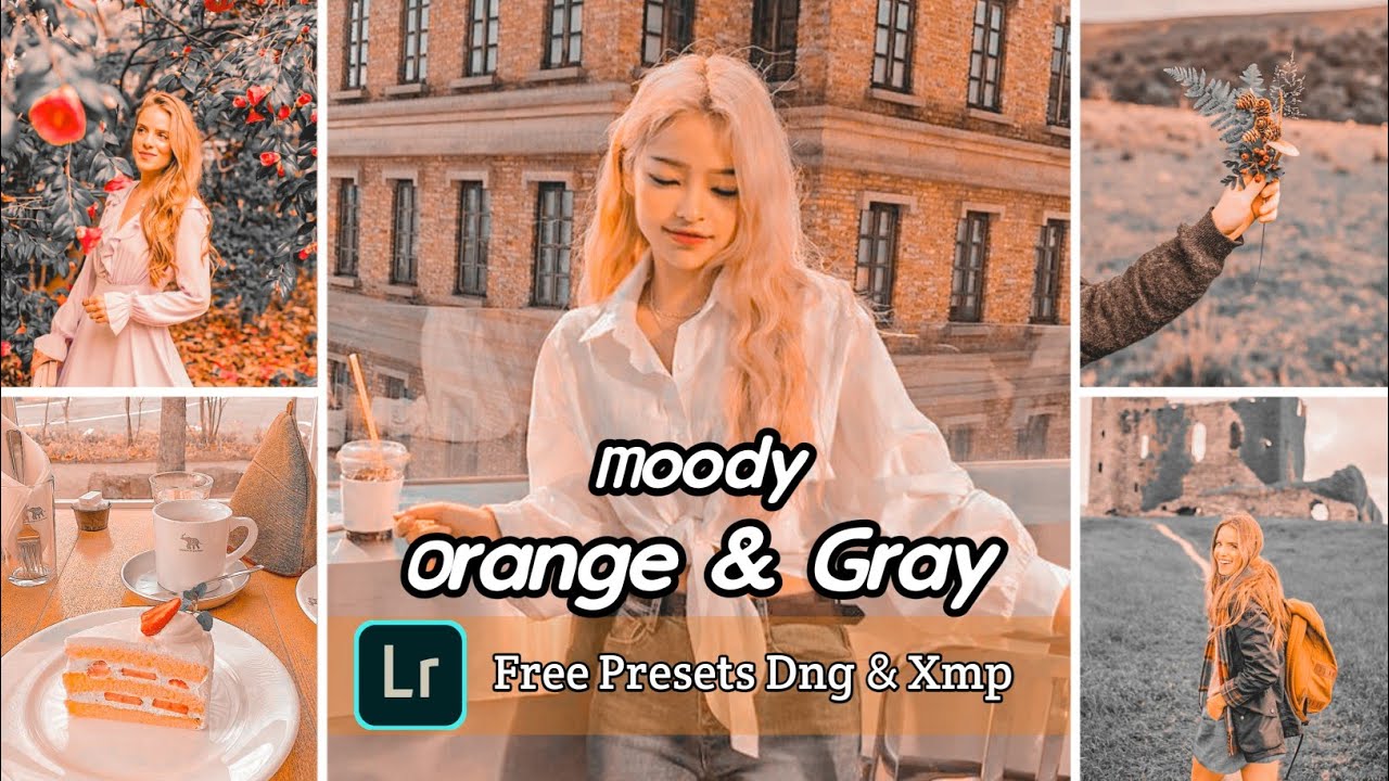 Free Lightroom Mobile Preset Dng & Xmp - Orange and Gray ...