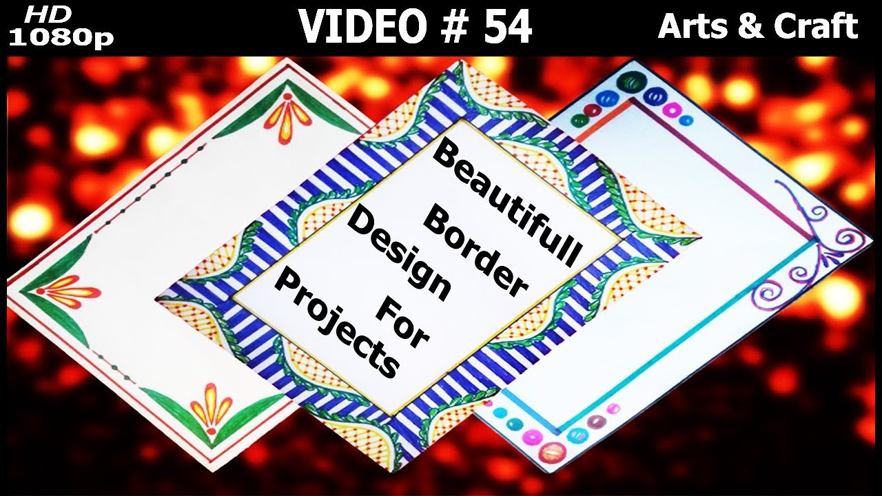Beautiful Project Design video54 Arts & Craft YouTube