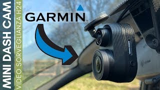 GARMIN MINI DASH CAM full HD 1080p REVIEW e TEST!