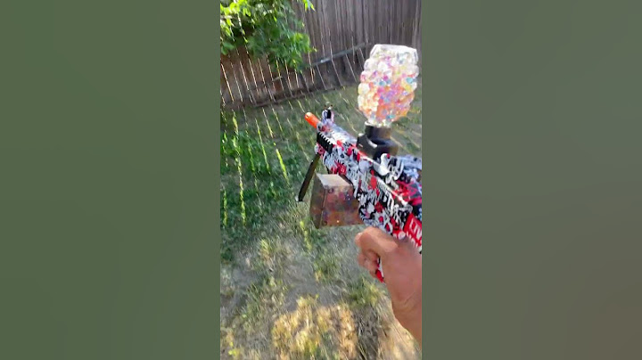 Testing temu GEL BLASTER