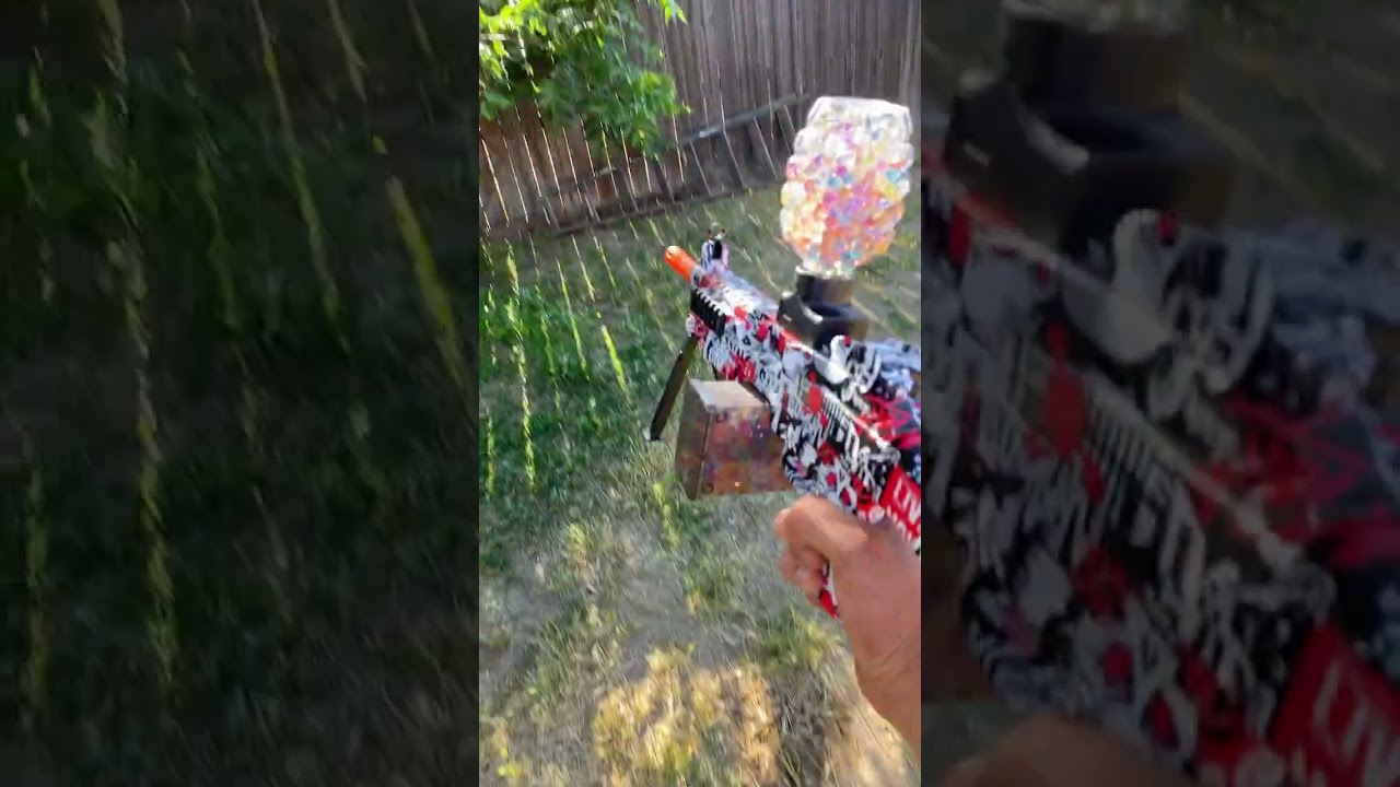 Testing temu GEL BLASTER