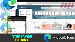 how to stop microsoft edge from saving history in windows 10
