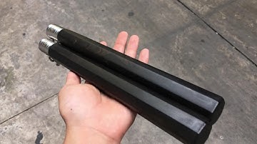 Côn nhị khúc gỗ Mun Sừng đẳng cấp|Trần Long|ConNhiKhuc.vn