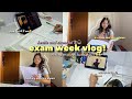 *REALISTIC* exam week vlog📚 aesthetic study vlog, study with me, 2 am study, cbse 12th grader