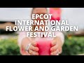 Epcot Flower and Garden Festival 2021 | Trying different foods, rides and EPCOT FOREVER