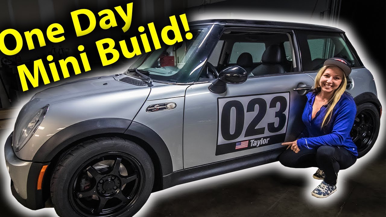 One Day Mini Track Build! R53 Alta, WMW, Konig, Megan Racing