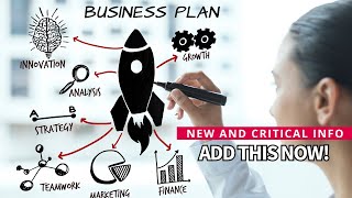 NEW and Critical Business Plan Information You MUST Include in 2022 ??