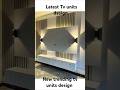 Latest Tv units design