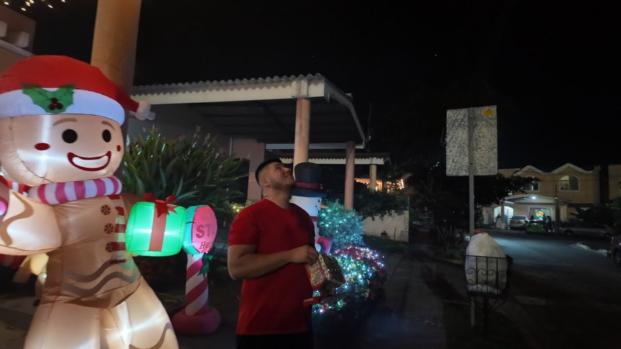 Así pasamos nuestra tercer navidad aquí en El Salvador 