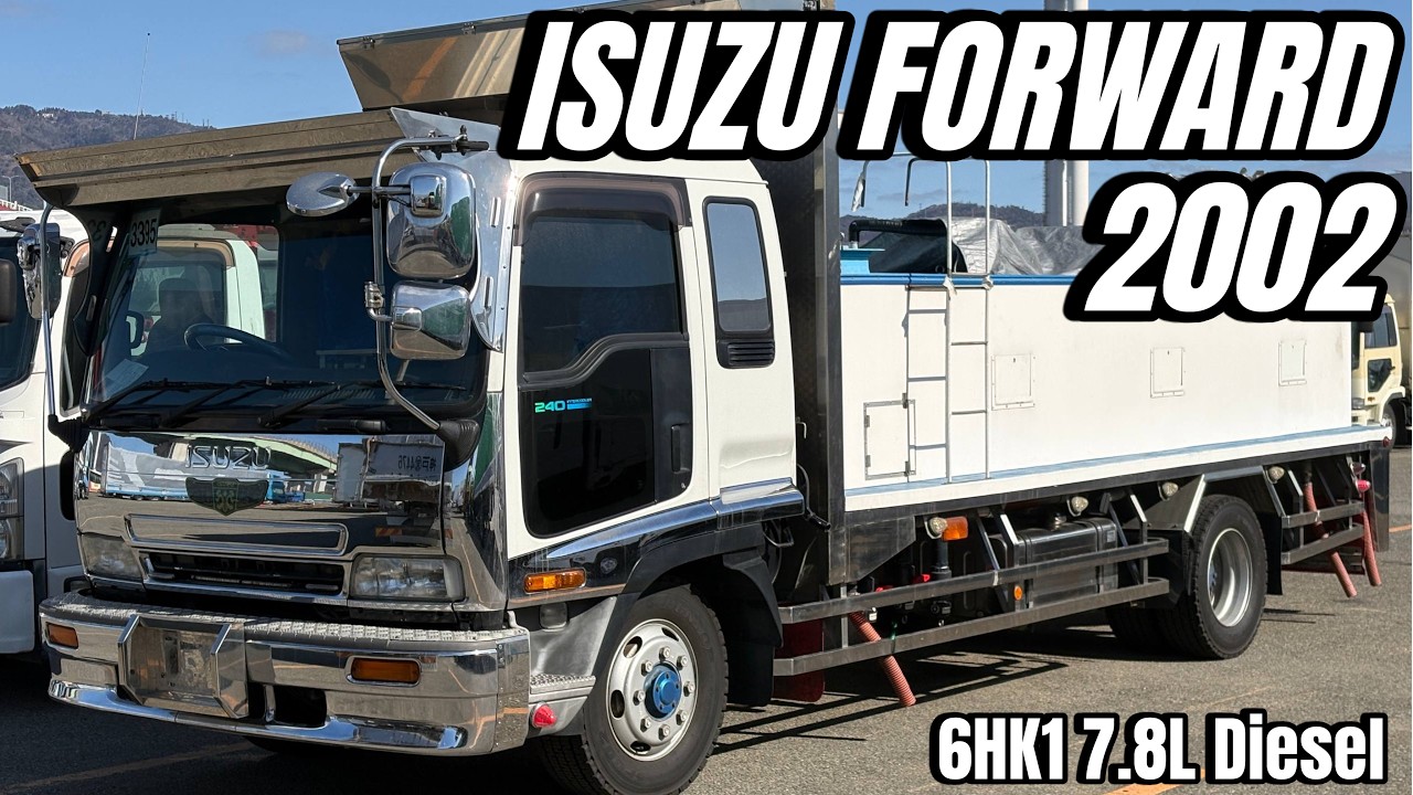 ISUZU FORWARD 2002 | 6HK1 7.8L Diesel | Beautiful Truck 🇯🇵 - YouTube