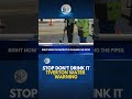 STOP! DON’T DRINK IT TIVERTON WATER WARNING