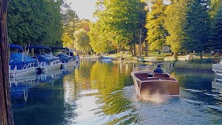 Wooden Runabout - Cruising Through Autumn