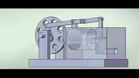 SolidWorks Steam Engine