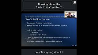 Thinking about the Circle-Ellipse problem